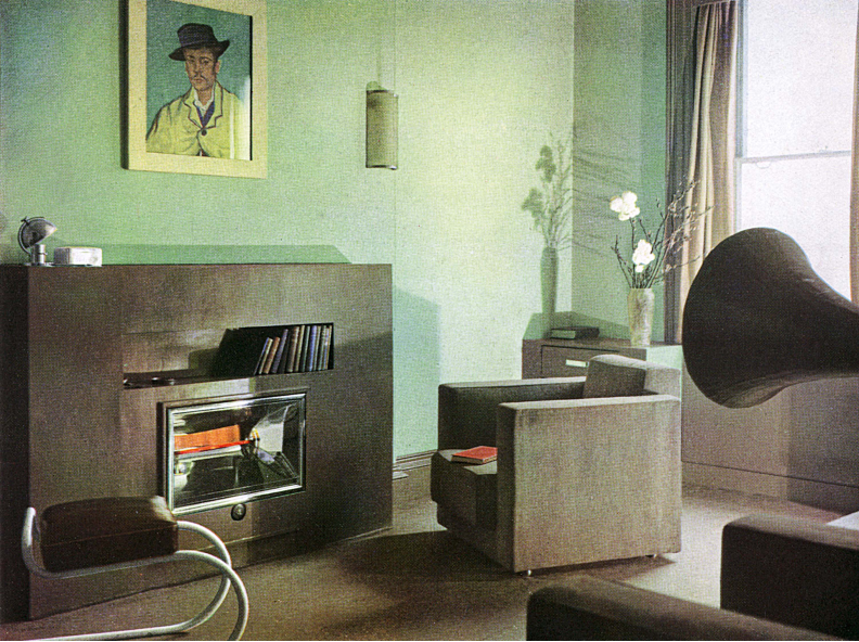 Art Deco 1930s Style Eau de Nil and Pastel Greens Dulux